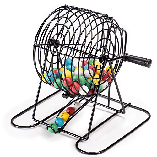 75 Multi-Color 3/5 Inch Bingo Balls -Plastic Balls For Bingo Cages And Raffles - Compatible With Cages From Most Major Brands #TOP1