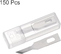 Vista 3 de 60 cuchillas de repuesto para cuchillos Exacto #A16, cuchillas de repuesto de precisión Exacto, cuchillas de repuesto para bricolaje, arte, corte