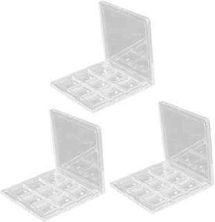 PartyKindom 9-Grid Empty Eyeshadow Container ...