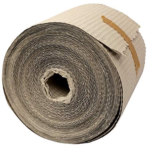 Eco-Friendly Paper Bubble Wrap with Composting Guide Cover
