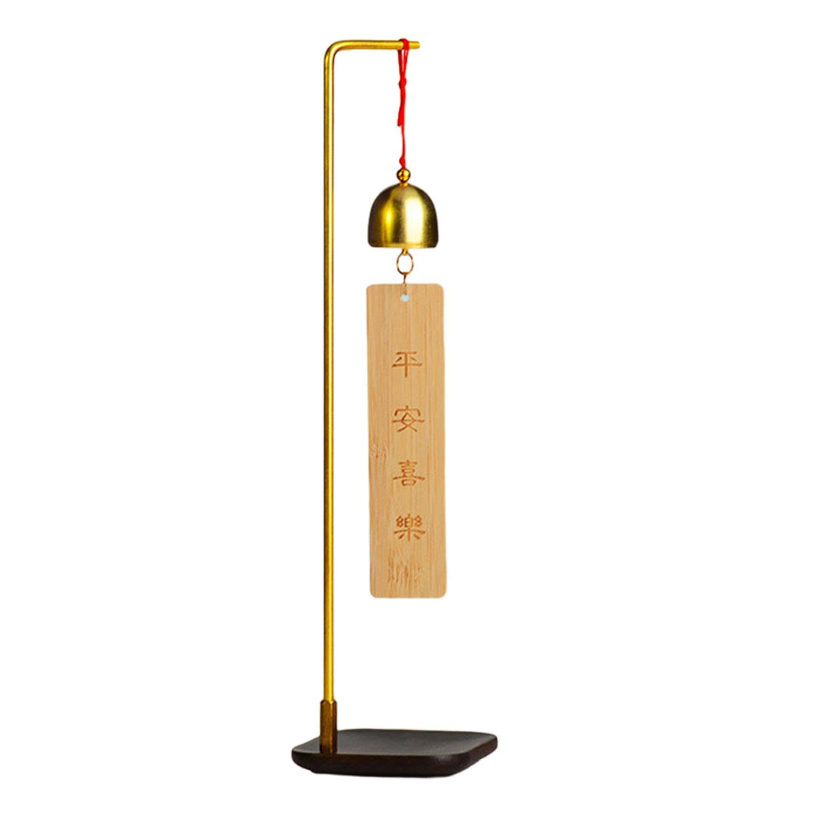 Carillon à vent de méditation en bois et métal, objet de décoration noble style B