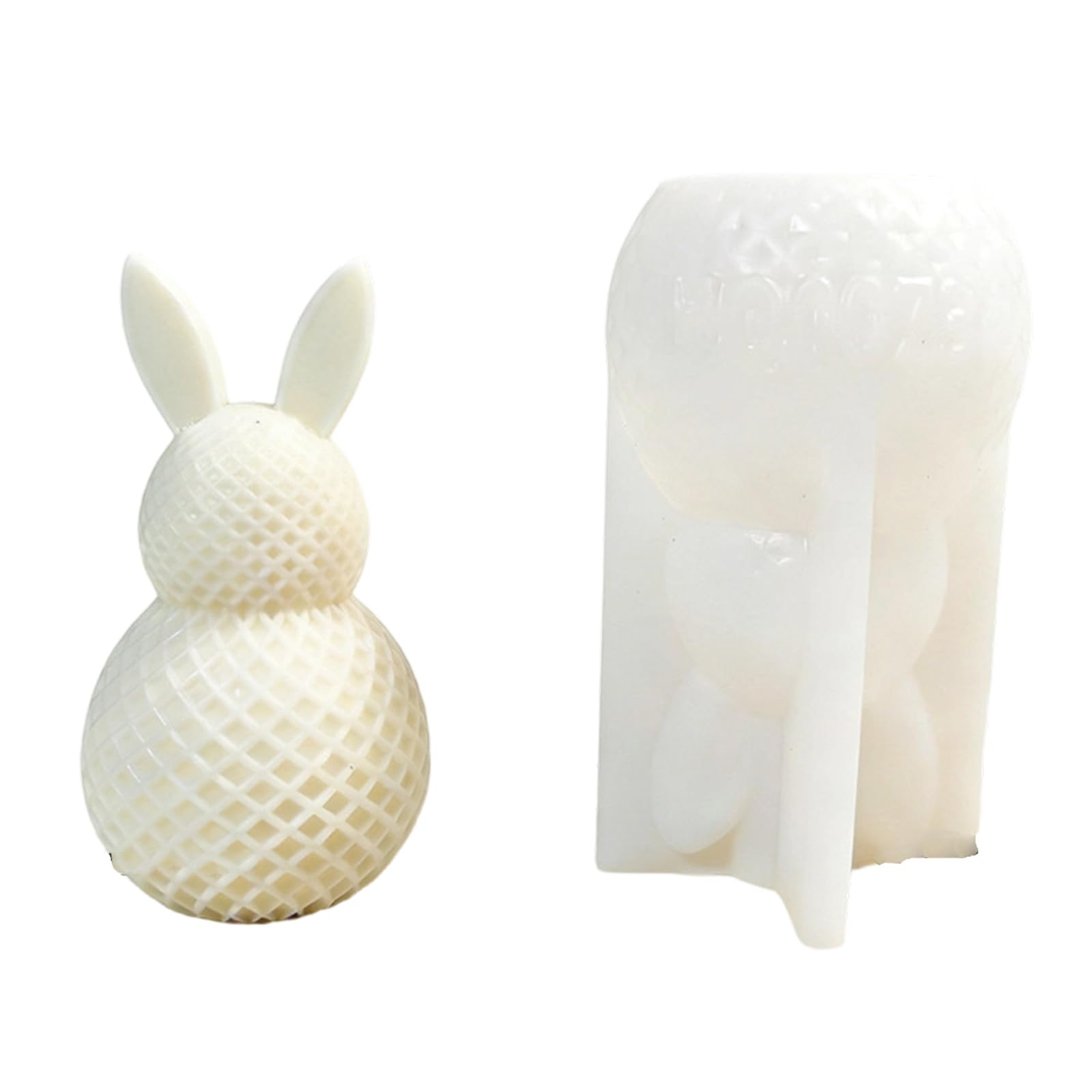 Linvimia A Linvimi Food Grade Easter Craft Featuring Striped Rabbitss Safe For Making Decor Rabbits