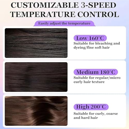 Mini plancha de cabello inalámbrica portátil para viaje miniatura 5