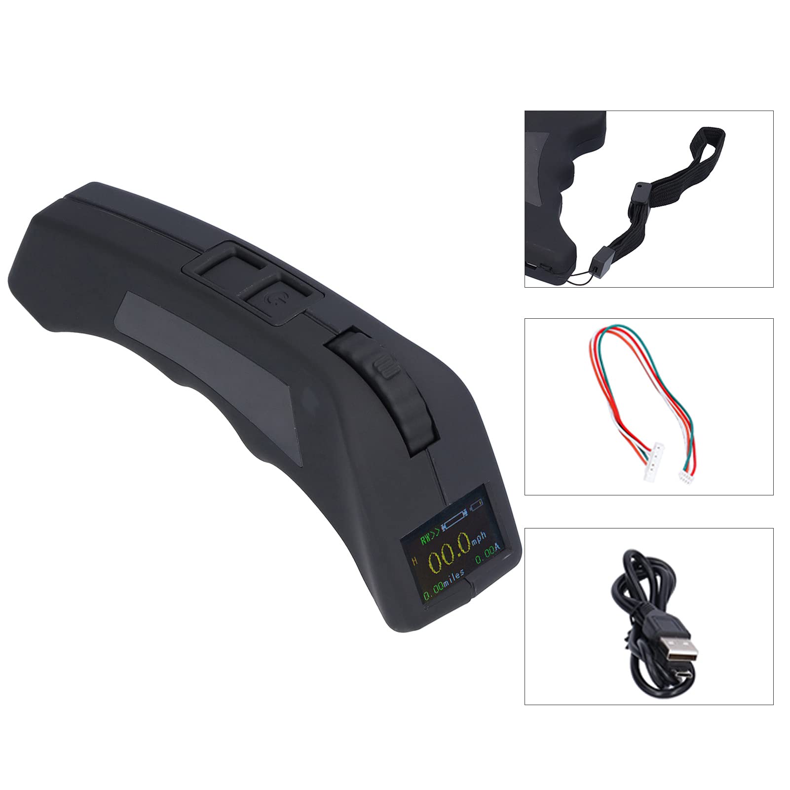 Mando a Distancia para Monopatín Eléctrico VX2 Pro, Diseño Ergonómico, Batería de Larga Duración para Monopatines Eléctricos, Adecuado para Entusiastas, Material ABS (Serie v6)