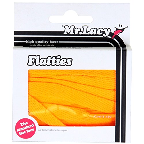 Sr. Lacy - Flatties Laces - naranja brillante