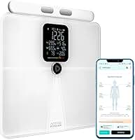 Balança Profissional Bioimpedância Corporal Smart App 180kg Artiko Fitscan 17 Indicadores