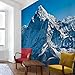 Produktbild Apalis Vliestapete Der Himalaya Fototapete Quadrat | Vlies Tapete Wandtapete Wandbild Foto 3D Fototapete für Schlafzimmer Wohnzimmer Küche | Größe: 288x288 cm, blau, 95296