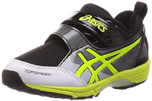 [アシックス スクスク] キッズシューズ TOPSPEED MINI ブラック/フラッシュイエロー 16.0 cm