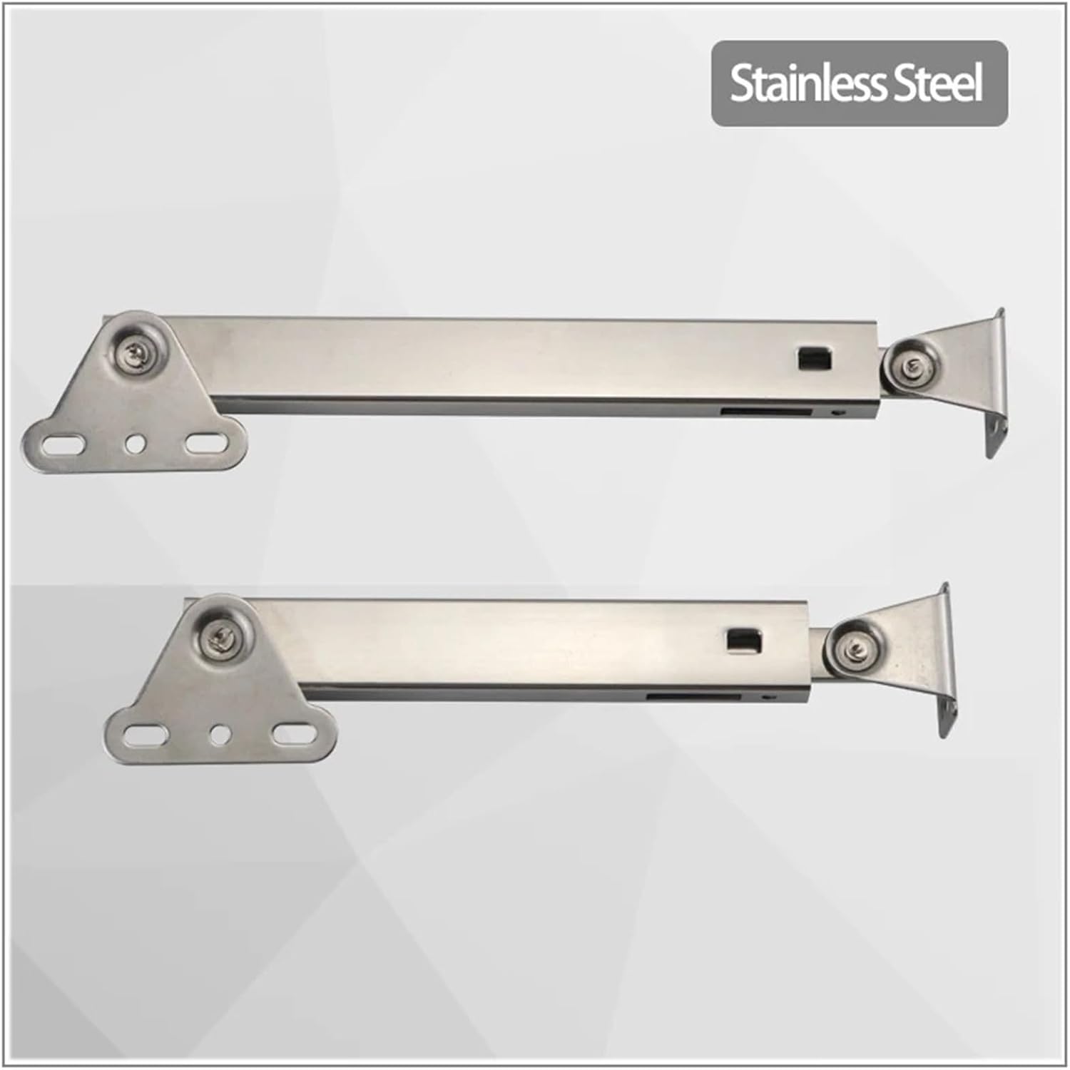 304 Stainless Steel Mechanical Limit Door Support Rod Pull Opens Upward and Extends Sliding 1Pcs(STYF129)