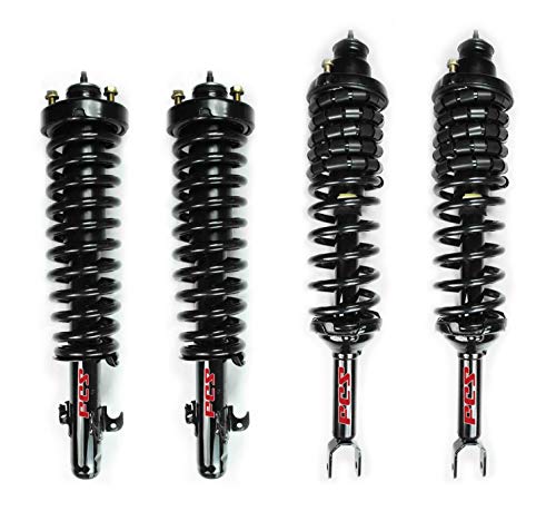 FCS Front & Rear Suspension Struts and Coil Springs Kit for Honda Accord 94-97