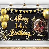 Amazon.com: AUBAO Custom Happy 92nd Birthday Decorations