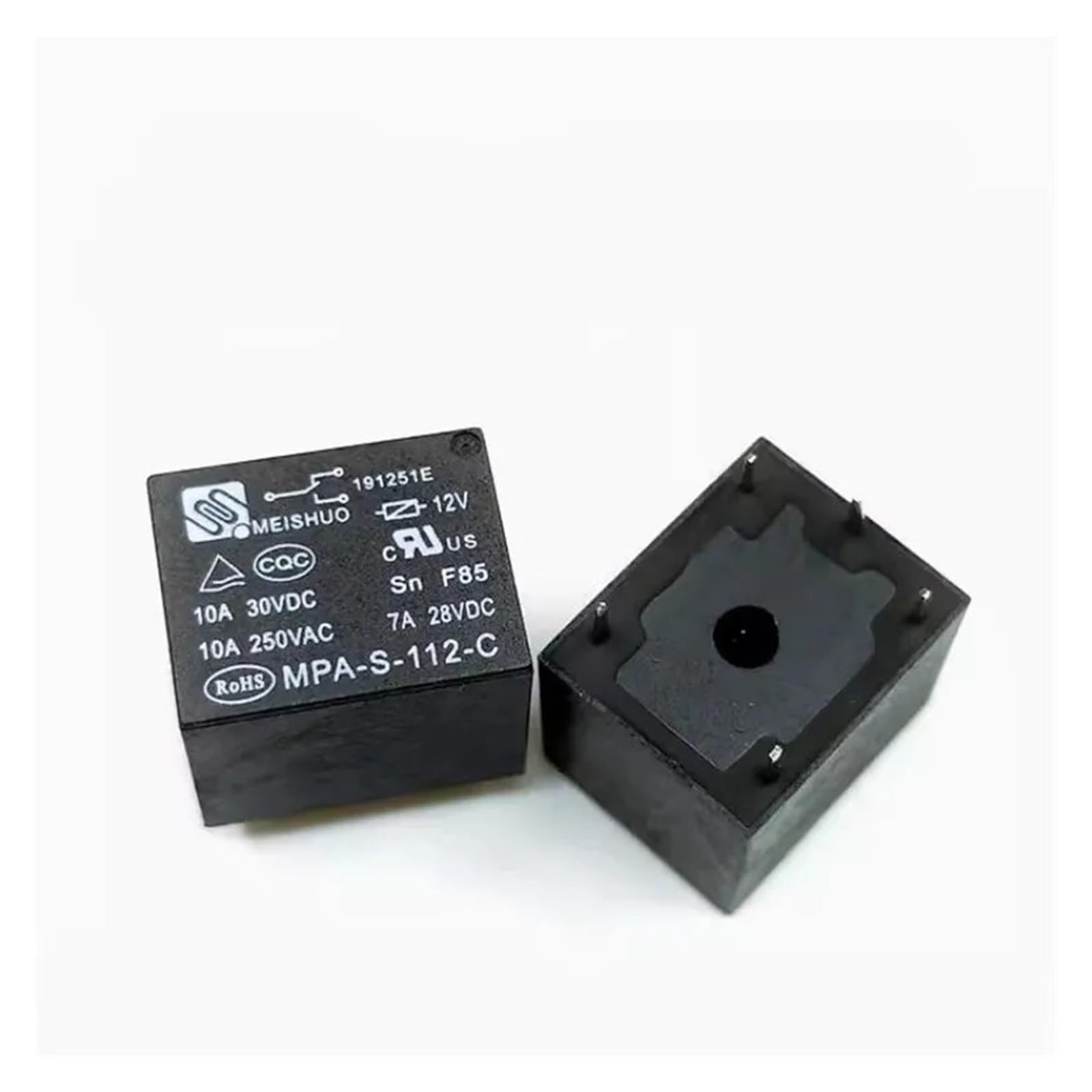 OSHZIKJII Relay MPA-S-112-C 12V 12VDC 12DCV 10A 5PIN(20PCS)
