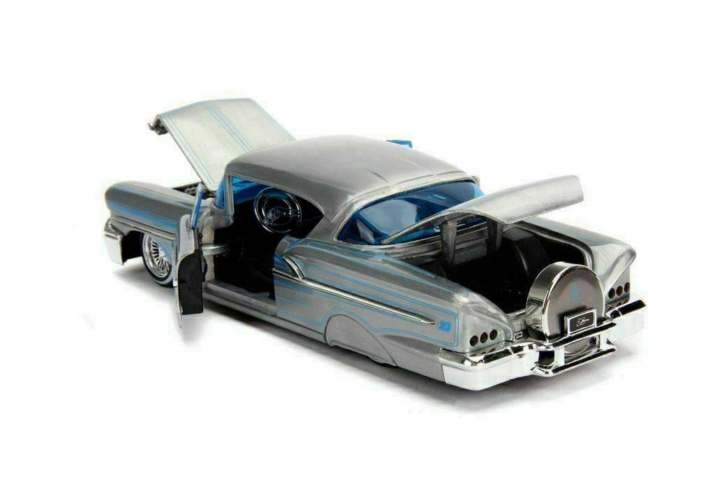 Jada 20th 1:24 DieCast Vehicle - 1958 Chevy Impala-Hard Top