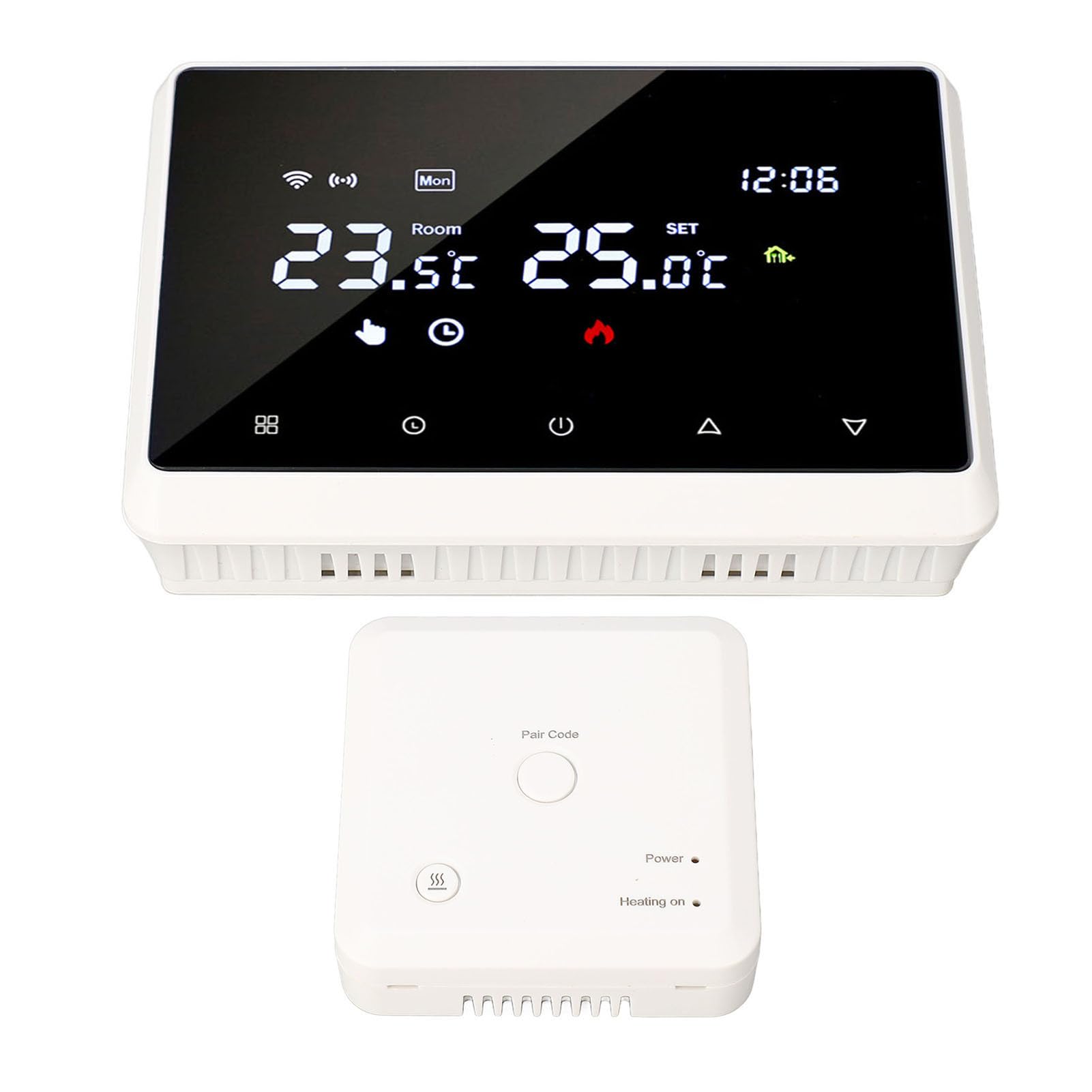 YWBL-WH Termostato Intelligente Wifi Me98 Caldaia Murale Regolatore 230V Doodle Termostato Bianco Ac230V 60Hz Termostato Termostato Termostato Termoregolatori