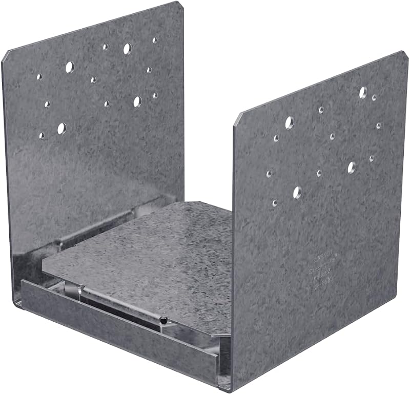 Simpson Strong-Tie ABU88Z ABU ZMAX Galvanized Adjustable Standoff Post Base for 8x8 (Pack of 4)