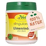 Singulares Ulmenrinde 200 g | Europäische Ulmenrinde für Tiere | natürliche Unterstützung der Verdauung