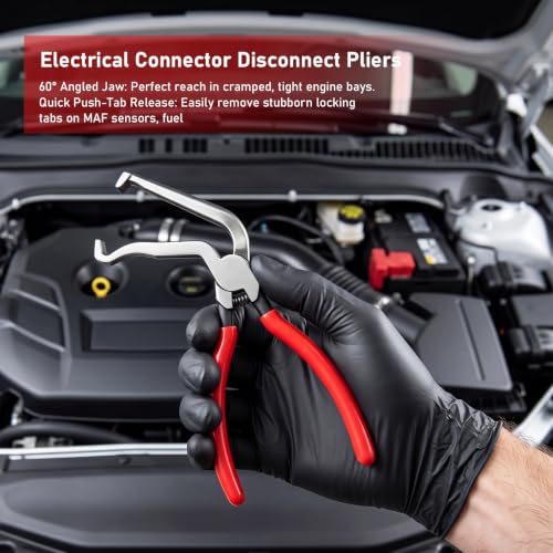 Automotive Electrical Disconnect Pliers Set, 10Pcs Connector Removal Tool - Image 2