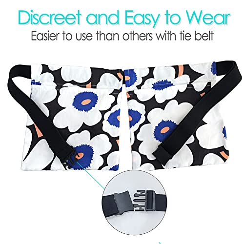 Mastectomy Drain Belt Drainage Pouch Floral Print Holder Adjustable For Jp Bulbs Breast Cancer Post Surgery Reconstruction Abdominal Tummy Tuck Recovery Surgical Pocket #TOP5