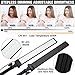Xuhal 4 Pack LED Photography Lighting Stick Kit Adjustable LED Video Light with 22-63 Tripod 5500k 90 Beads Photoshoot Fill Lights Portable Studio Lighting for Live Streaming CRI 80+