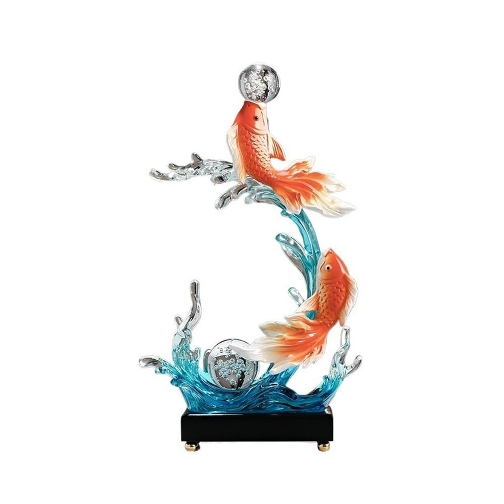 WQQYU6HKF Table Decorations Home Porch TV Cabinet Art Decorations Creative Light Luxury Resin Ornaments Art Statue
