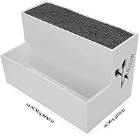 Vista 6 de Niiyen Caja de almacenamiento de tijeras, estante profesional para tijeras de salón, estuche organizador de peluquería, suministros de peluquería