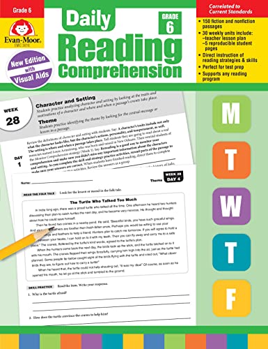 Daily Reading Comprehension, Grade 6 Daily Reading Comprehension, Grade 6