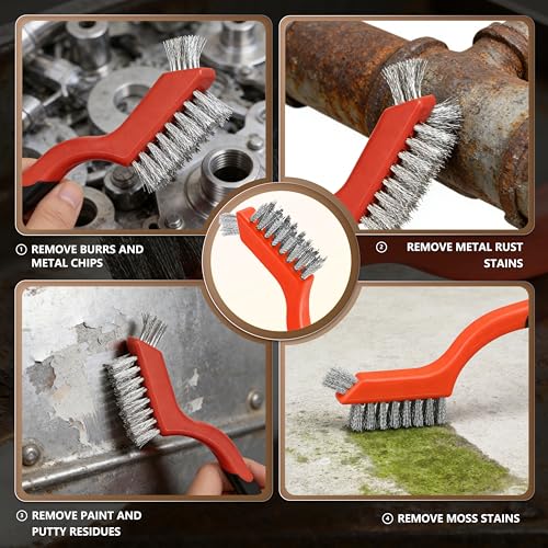 6-Piece Wire Brushes Cleaning Combo Pack