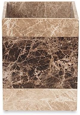 Montecito Luxurious Marble Wastebasket