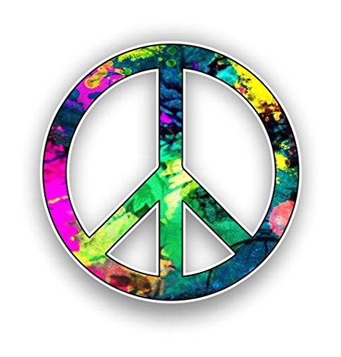 Vinyl Junkie Graphics Peace Sign Custom Graphic Decal...