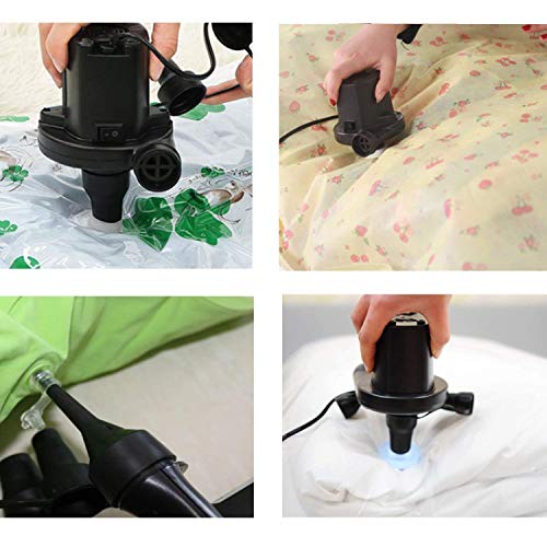 Image of Multi-Purpose Electric Air Pump for Quickly Inflates /Deflates Sofa, Bed, Swimming Pool Tubes, Toys,Air Bags