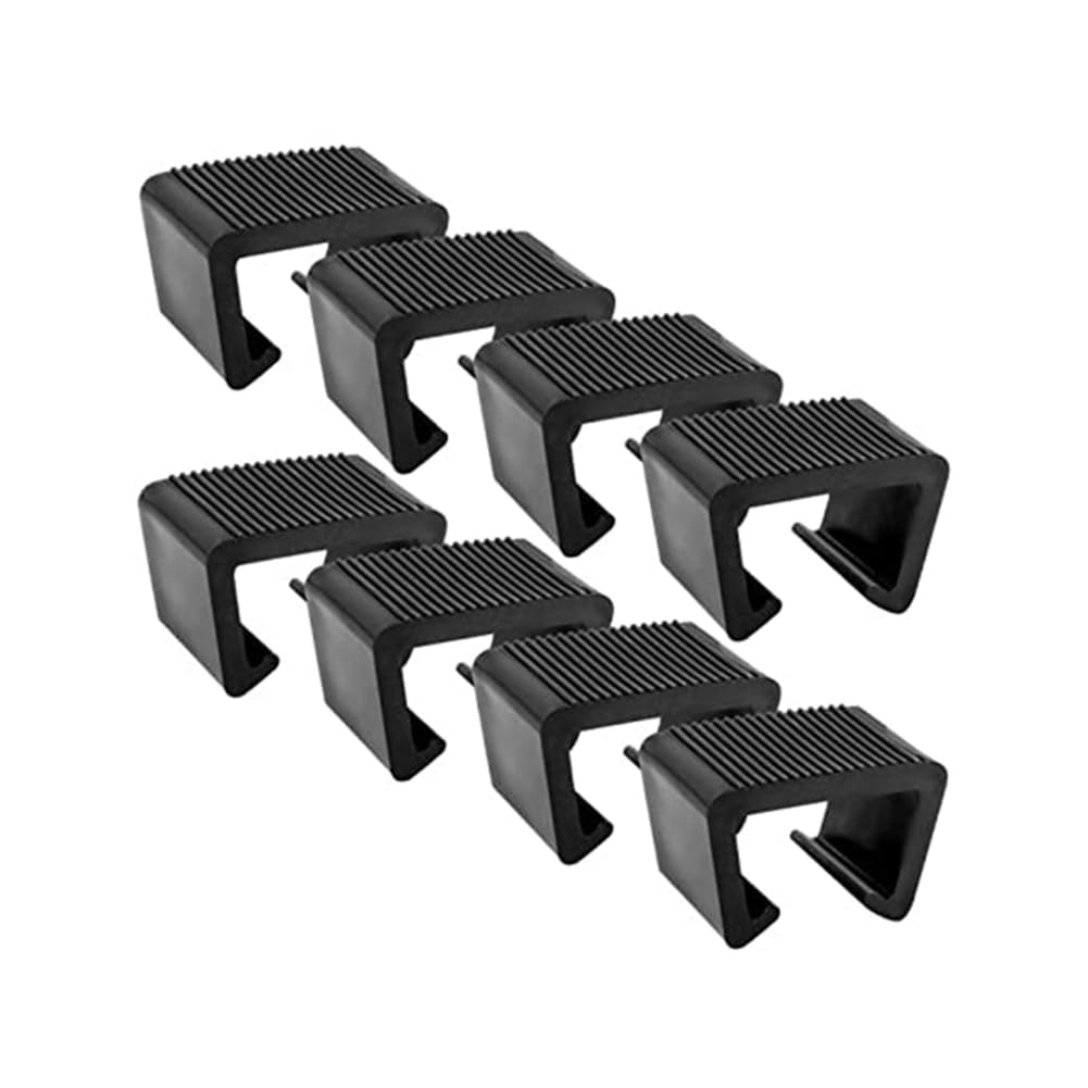 Ctrlzs 8 Piece Garden Furniture Clips Anti-Deformed Rattan Furniture Connectors For Outdoor Sofa Plastic Clamps Wicker Chair