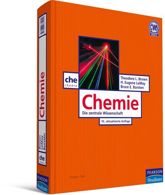 Chemie Die Zentrale Wissenschaft Pearson Studium Chemie