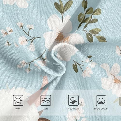 Wusikd Cute Cow Face Boys' Underwear Cotton Cartoon Boys Briefs Soft Toddler Underwear 2T3