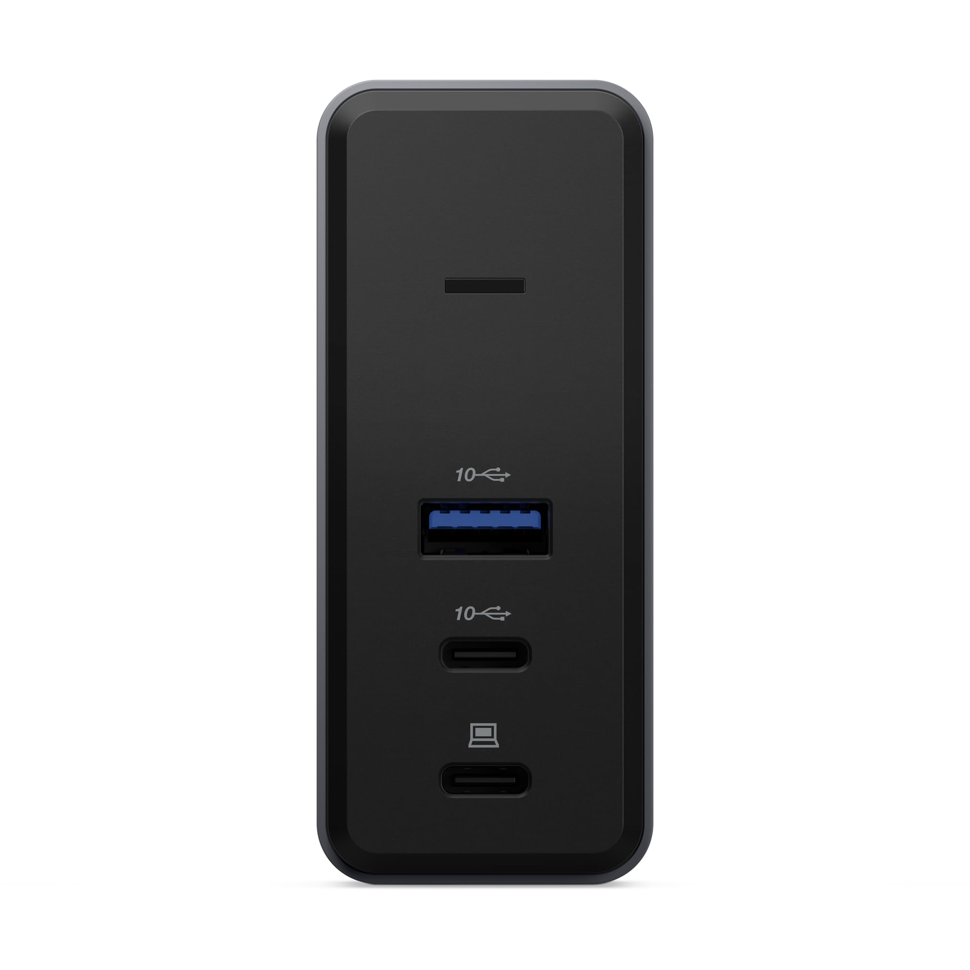 Lenovo GaN-Ladestation | Tragbare Dock mit integriertem GaN-Netzteil 65W | USB-A und USB-C