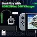 UGREEN Uno 30W USB C Charger Block, Compact Robot GaN Fast Charger for iPhone 17, Gifts for Women Men, Compatible with iPhone 17/16/15, Galaxy S25/S24/S23, Pixel 10/9/8, iPad, Black