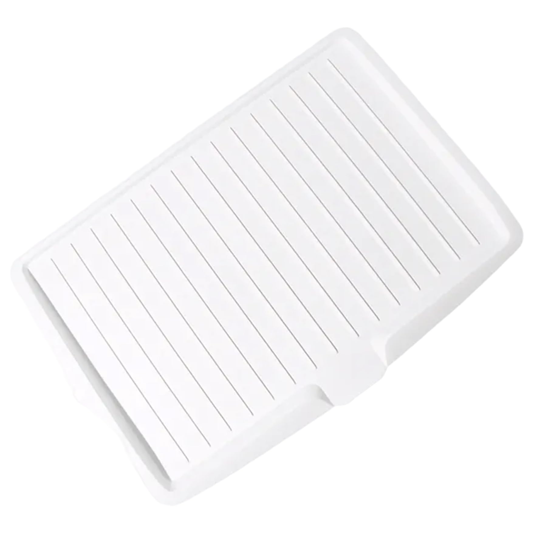Dish Drain Board, 18x12 Inch Non-Slip Drainer Mat for Kitchen Counter