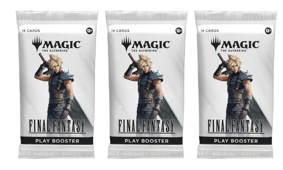 Amazon.com: 3 Packs Magic The Gathering Play Booster Pack Lot MTG
