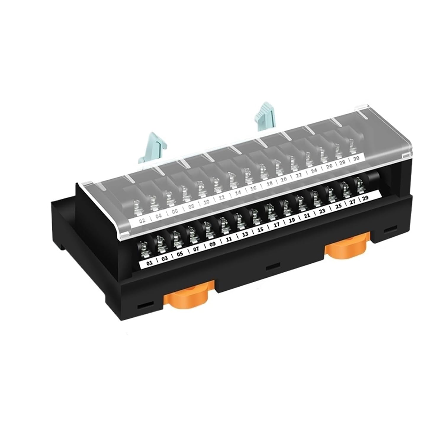 DIN Rail and Screw Mount IDC Series Terminal Block with 2.54mm Pitch Male Connector Module Breakout Board(MD-IDC18-H)