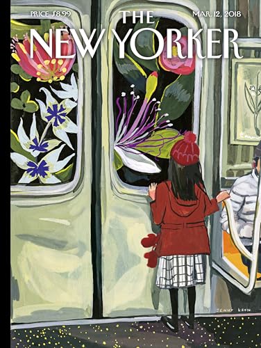 Rompecabezas de 500 piezas New Yorker Next Stop Spring de New York Puzzle Company por Jenny Kroik miniatura 2