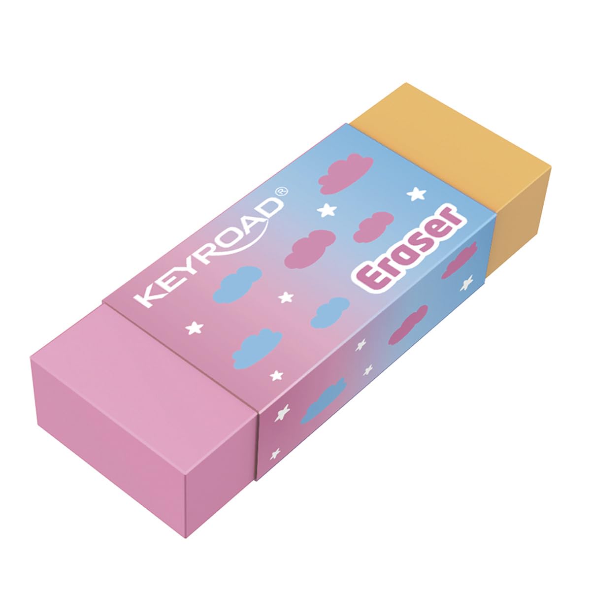 Keyroad Temperamatite in plastica, infrangibile, doppio temperamatite, temperamatite con contenitore, blister, mix di colori