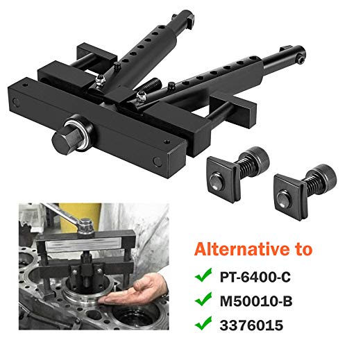 Piiloo Cylinder Liner Puller Compatible With Mack Cummins Caterpillar Cat Detroit International On Wet Liners 3-7/8" To 6-1/4" Bore Alternative To Pt-6400-C M50010-B 3376015 #TOP3
