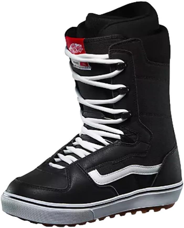 Vans Men's Invado OG Snowboard Boots (11, Black/White)