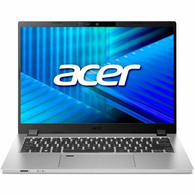 Image of Acer TravelMate P2 14 TMP214-56-G2 TMP214-56-G2-50PG 14 inch Notebook - WUXGA - 60 Hz - Intel Core Ultra 5 115U - 16 GB - 512 GB PCI Express NVMe 4.0 SSD - English Keyboard - Silver