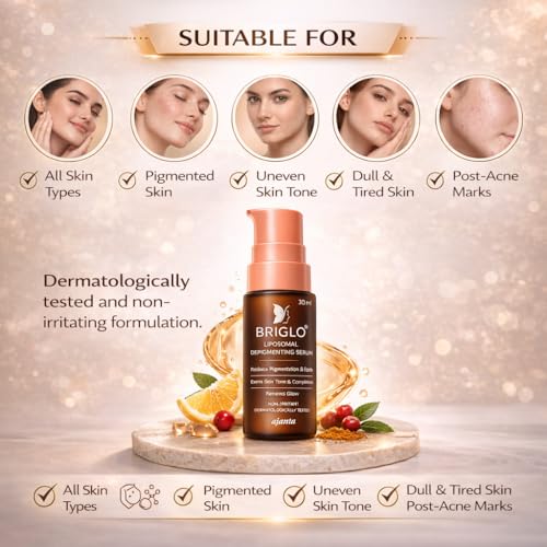 Image of Liposomal Depigmenting Serum 30ml | Reduces Dark Spots & Pigmentation | Evens Skin Tone | Brightening & Glow Serum | Dermatologically Tested