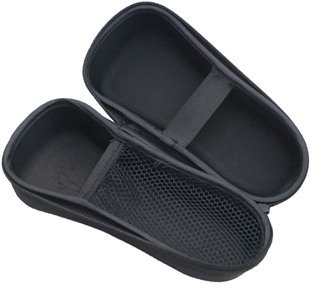 WuYan Custodia da viaggio rigida in EVA per Philips per Braun per Panasonic Rasoio elettrico da uomo Custodia rigida da trasporto Borsa da viaggio Custodia per rasoio elettrico Trimmer, Nero,