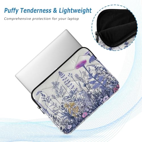 Funda para Laptop de 13-14 Pulgadas con Diseño Floral miniatura 5