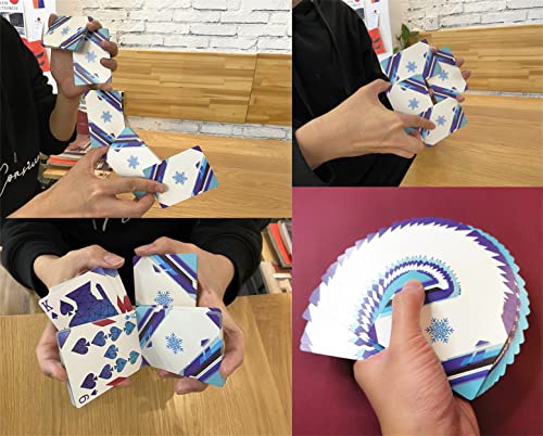 Baraja de cartas para póker Winter Cardistry PVC miniatura 5