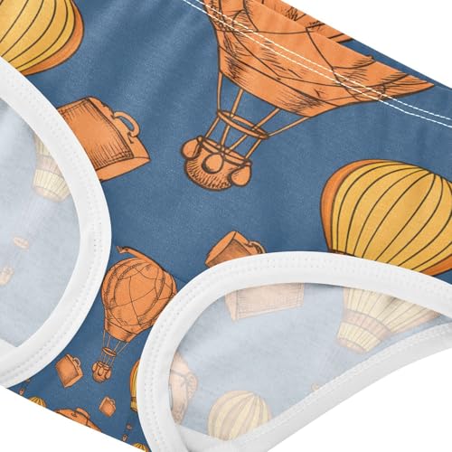 Orange Hot Air Balloons Toddler Girls's Underwear 2T 202c13184