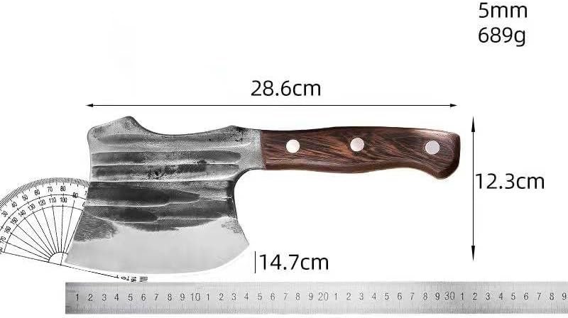 Meat Cleaver,Cleaver Knife Handmade Kitchen Knives Stainless Steel Chef Boning Knifes Fishing Knife Meat Cleaver Butcher Knife Meat Cleaver Hunting Knives (Color : Knife), LAMAJIGA5844