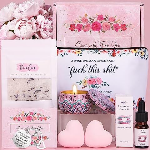 Birthday Pamper Gifts Box for Women Cover
